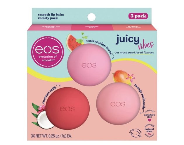 eos Juicy Vibes Lip Balm Variety Pack